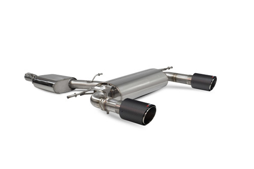 Scorpion resonated cat-back exhaust for Audi TT MK3 2.0 TFSI Coupe