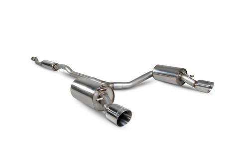 Scorpion resonated cat-back exhaust for Mini Clubman R55 Cooper S