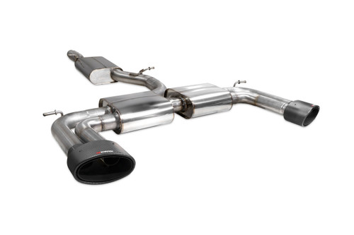 Scorpion cat/GPF-back exhaust system for Audi S3 8V Saloon