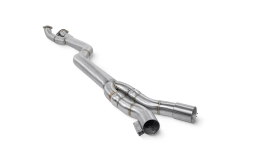 Scorpion single mid pipe for BMW X3 M and X4 M LCI