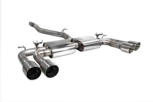 Scorpion cat/GPF-back exhaust system for Audi S3 8V Saloon