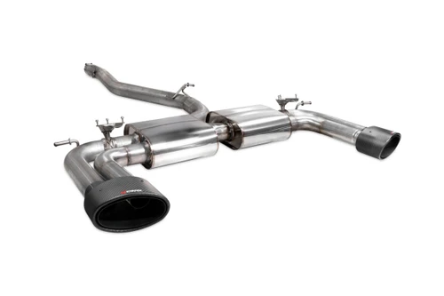 Scorpion non-resonated cat/gpf-back system for Audi S3 8V Saloon