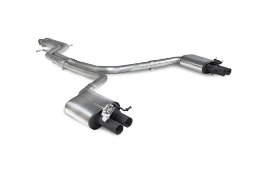 Scorpion non-resonated half system for Audi RS6 C7 and RS7 C7