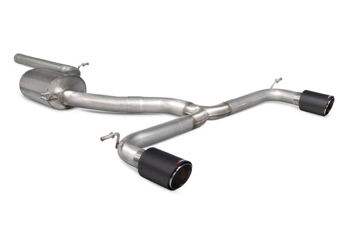 Scorpion non-resonated cat-back exhaust for VW Golf Mk7.5 GTI