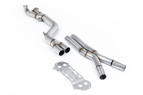Milltek gpf/opf bypass pipe with x pipe for BMW M3 G80/G81 and M4 G82