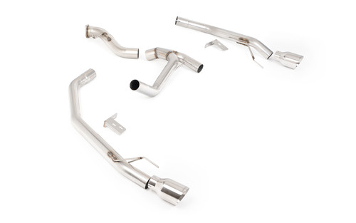 Milltek axle-back exhaust for Volkswagen Amarok 3.0 V6 diesel