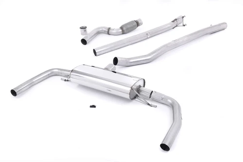 Milltek non-valved non-resonated cat-back exhaust system for Mercedes-AMG CLA45