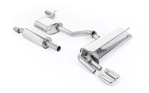 Milltek resonated cat-back exhaust for SEAT Leon FR 1.8 TSI 180PS