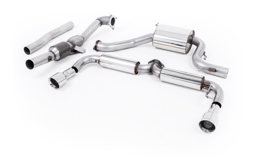 Milltek turbo-back exhaust system for Volkswagen Scirocco R