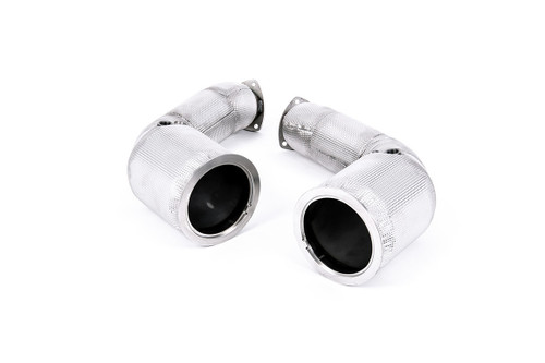 Milltek large bore downpipes and de-cat for Audi RSQ8, SQ8 and SQ7 4.0 V8 (OPF/GPF models)