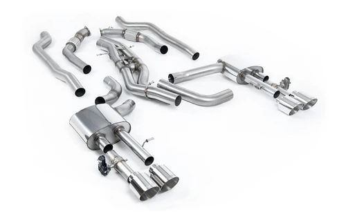 Milltek opf-back exhaust system for Audi S8 D5 4.0 TFSI V8