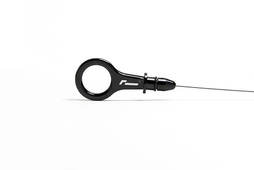 Racingline billet oil dipstick VWR19G701, gloss black handle, MQB EA888 Gen 3