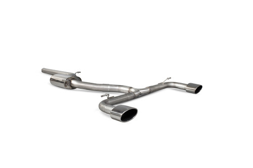Scorpion non-resonated cat/GPF-back system SSTS011 for SEAT Leon Cupra 2.0 TSi 280