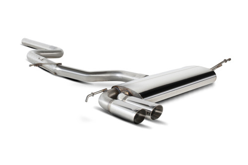 Scorpion non-resonated cat-back system SVWS033 for VW Scirocco