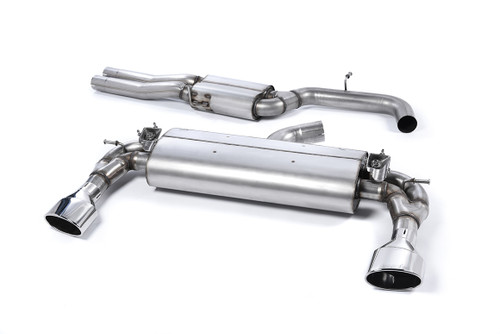 Milltek resonated valved cat-back SSXAU589 for Audi RS3 8V pre-facelift