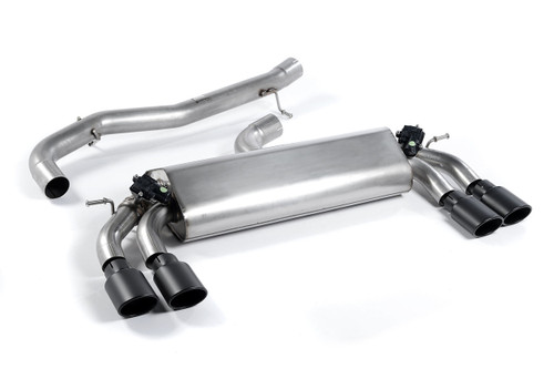 Milltek non-resonated cat-back exhaust system for Audi S3 8V 3-Door