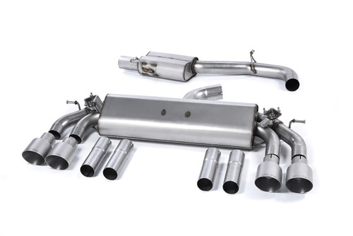 Milltek cat-back exhaust SSXAU477 for Audi S3 8V
