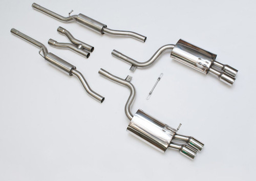 Milltek cat-back exhaust SSXAU046 for Audi S4 4.2 V8 B7