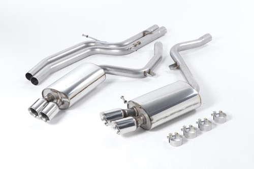 Milltek cat-back exhaust SSXAU190 for Audi S5 4.2 V8 B8 manual