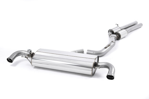 Milltek resonated cat-back exhaust SSXAU254 for the Audi TT RS Coupe Mk2 (8J)