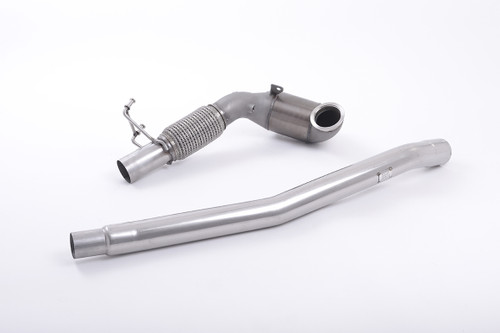 Milltek cast downpipe + hi-flow cat SSXAU586 for Audi TTS 8S non-GPF