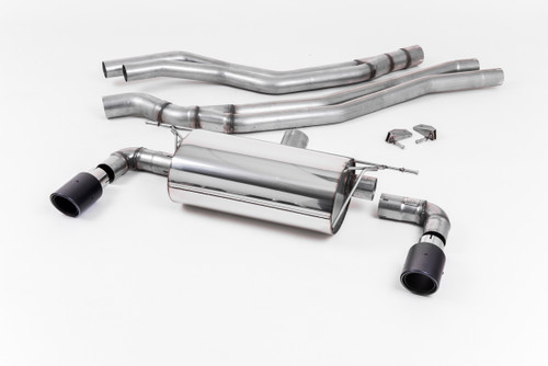 Milltek resonated cat-back exhaust SSXBM1044 for BMW M140i F20 F21