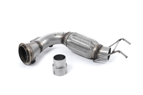 Milltek Large-bore Downpipe and De-cat - For fitment with the OEM cat-back exhaust - Mk3 - (F56) Cooper 1.5T - 2014-2020 - SSXM420 Milltek Large-bore Downpipe and De-cat - For fitment with the OEM cat-back exhaust - Mk3 - (F56) Cooper 1.5T - 2014-2020 - SSXM420