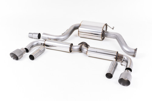 Milltek resonated cat-back SSXVW347 for VW Beetle 2.0 TSI A5
