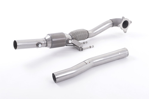 Milltek Large Bore Downpipe and Hi-Flow Sports Cat - Must be fitted with the Milltek Sport 3-inch Race cat-back systems - Golf - Mk5 GTi Edition 30 2.0T FSi 230PS - 2006-2009 - SSXAU312_2 Milltek Large Bore Downpipe and Hi-Flow Sports Cat - Must be fitted with the Milltek Sport 3-inch Race cat-back systems - Golf - Mk5 GTi Edition 30 2.0T FSi 230PS - 2006-2009 - SSXAU312_2