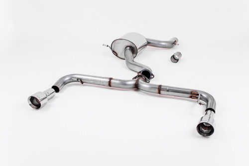 Milltek non-resonated cat-back exhaust system for VW Golf Mk6 GTI