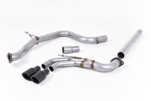 Milltek cat-back exhaust SSXVW333 for VW Golf Mk7 GTD 2.0 TDI 185