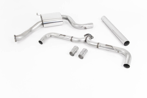 Milltek non-resonated cat-back exhaust SSXVW462 for Volkswagen Golf GTI Mk7.5