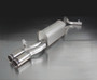 Remus Rear Silencer Left with 2 tail pipes @ 84 mm straight, carbon insert - A1 8X 1.2 TFSI 63 kW CBZA 2010-