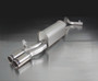 Remus Rear Silencer Left with 2 tail pipes @ 84 mm straight, carbon insert - A1 8X 1.2 TFSI 77 kW CBZB 2010-