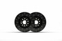 VBT Hooked Rear 256x22 Brake Discs (Pair) - Golf MK4