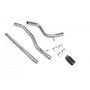 Scorpion non-resonated cat-back system SVWS059CF for Volkswagen UP! GTI, view 2
