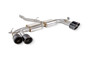Scorpion non-resonated cat/gpf-back exhaust for Audi S3 8Y Sportback