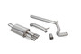 Scorpion non-resonated cat-back system for Volkswagen Polo GTI 1.8T 9N3