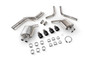 Scorpion half exhaust system for Audi S6/S7 C7