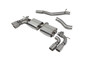 Scorpion cat/GPF-back exhaust system for VW Golf R Mk8