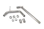 Scorpion centre silencer delete pipe for VW Golf Mk7.5 1.5 TSI
