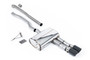 Milltek non-resonated cat-back with GPF bypass for Mini Cooper S F55 LCI 5 Door