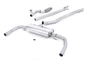 Milltek non-valved non-resonated cat-back exhaust system for Mercedes-AMG CLA45