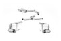 Milltek cat-back exhaust with oval tips for SEAT Leon ST Cupra 300
