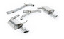 Milltek non-resonated cat-back exhaust for Cupra Leon ST 310 and SEAT Leon ST Cupra 300