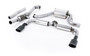 Milltek turbo-back exhaust system for Volkswagen Scirocco R