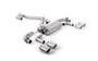 Milltek race exhaust system for Volkswagen Golf R Mk7.5