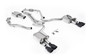 Milltek resonated valved cat-back exhaust for Audi S5 B9 RHD (Sport Diff with Brace Bars)