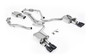 Milltek resonated valved cat-back exhaust for Audi S5 B9 RHD (Sport Diff with Brace Bars)