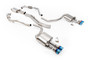 Milltek resonated valved cat-back exhaust for Audi S5 B9 Sportback RHD (Sport Diff, no Brace Bars)